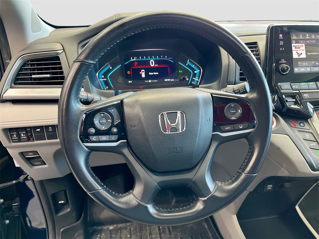 2020 Honda Odyssey EX-L Blue at Central Houston Nissan