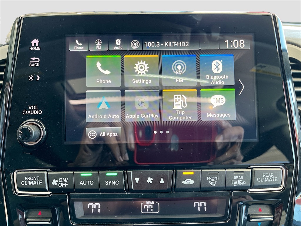 2020 Honda Odyssey EX-L Blue at Central Houston Nissan