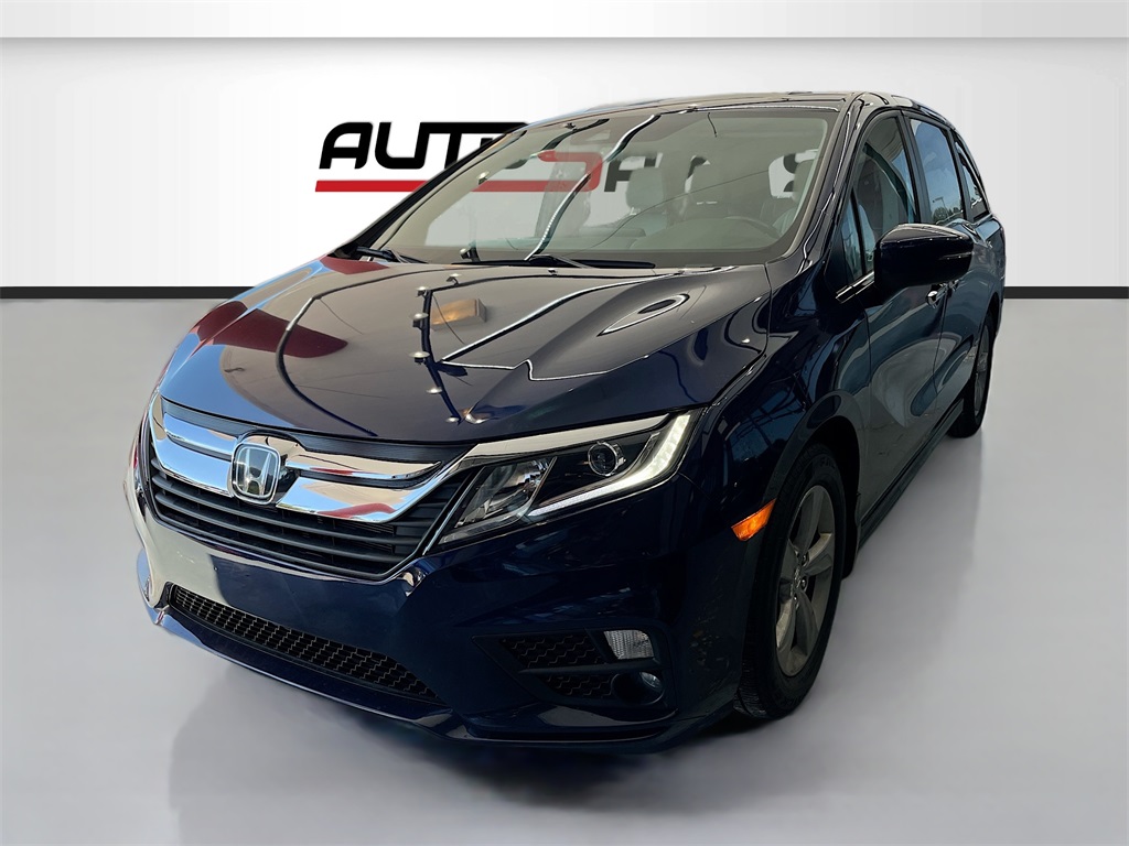 2020 Honda Odyssey EX-L Blue at Central Houston Nissan