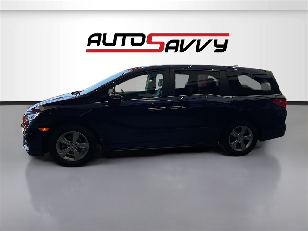 2020 Honda Odyssey EX-L Blue at Central Houston Nissan
