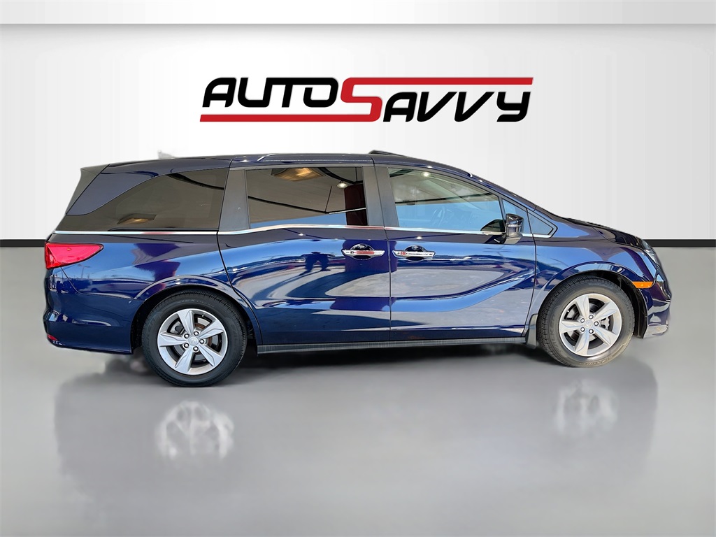 2020 Honda Odyssey EX-L Blue at Central Houston Nissan