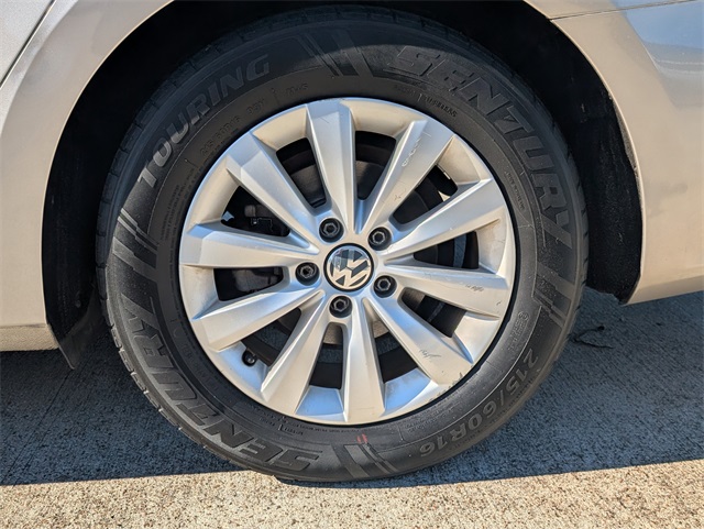 2014 Volkswagen Passat 1.8T Wolfsburg Edition Silver at Bayway Cadillac of The Woodlands