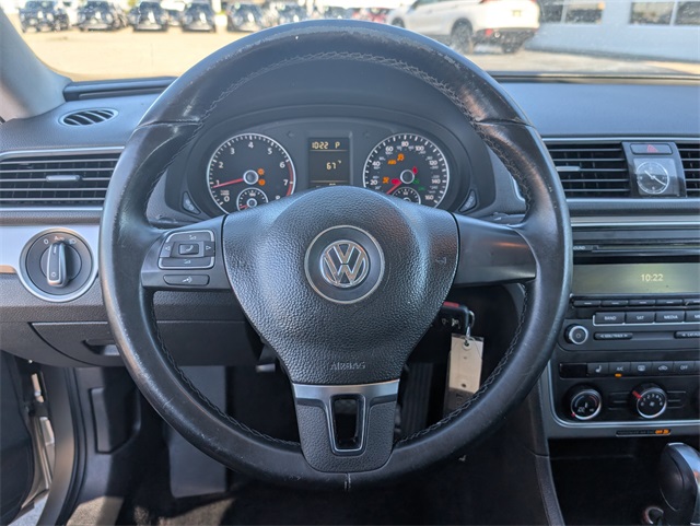 2014 Volkswagen Passat 1.8T Wolfsburg Edition Silver at Bayway Cadillac of The Woodlands