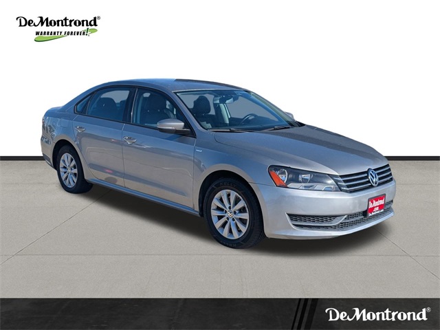 2014 Volkswagen Passat 1.8T Wolfsburg Edition Silver at Bayway Cadillac of The Woodlands