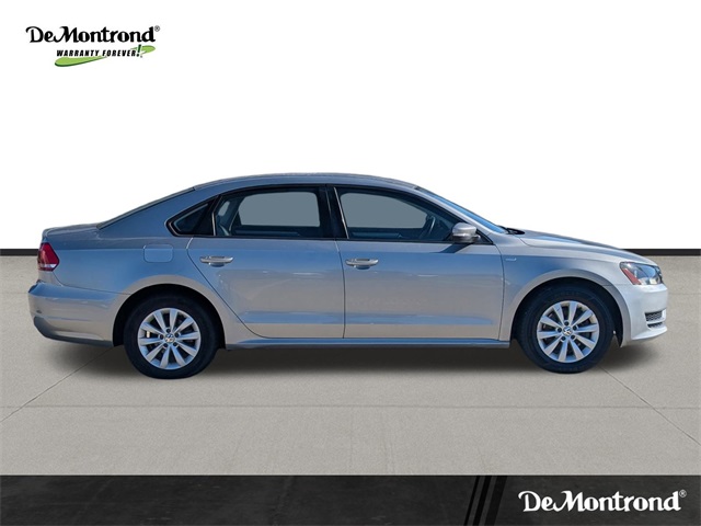 2014 Volkswagen Passat 1.8T Wolfsburg Edition Silver at Bayway Cadillac of The Woodlands