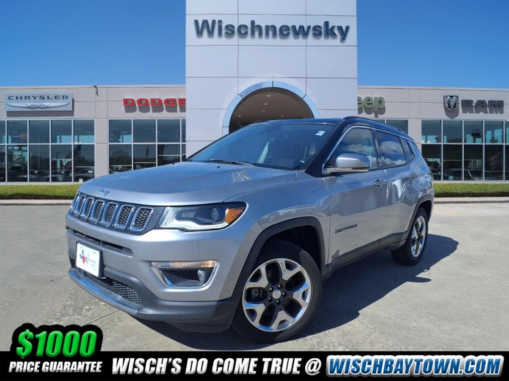 2018 Jeep Compass Limited Silver at Mac Haik CDJR North Houston