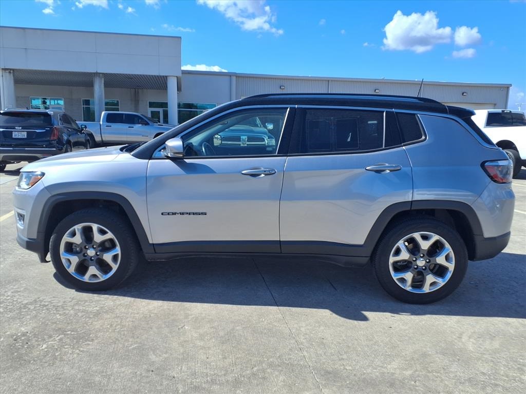 2018 Jeep Compass Limited Silver at Mac Haik CDJR North Houston