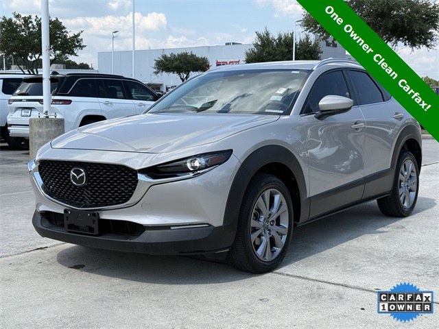 2022 Mazda CX-30 2.5 S Select Package White at DeMontrond Mazda