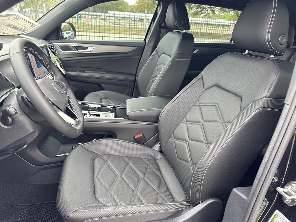 2025 Volkswagen Atlas Cross Sport 2.0T SE w/Technology Black at DeMontrond Automotive Group