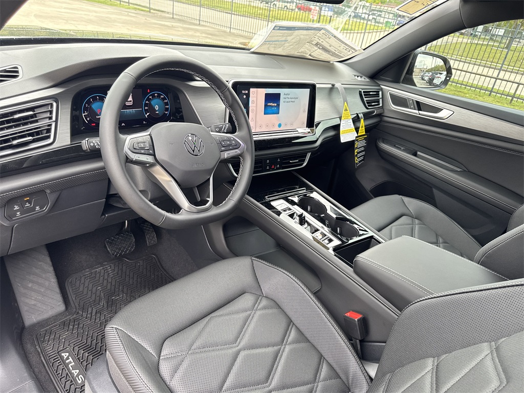2025 Volkswagen Atlas Cross Sport 2.0T SE w/Technology Black at DeMontrond Automotive Group