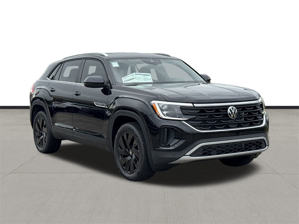 2025 Volkswagen Atlas Cross Sport 2.0T SE w/Technology Black at DeMontrond Automotive Group