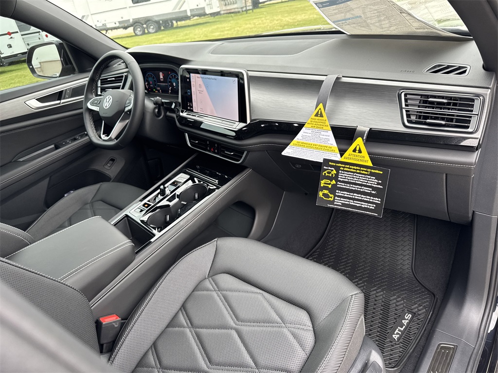 2025 Volkswagen Atlas Cross Sport 2.0T SE w/Technology Black at DeMontrond Automotive Group