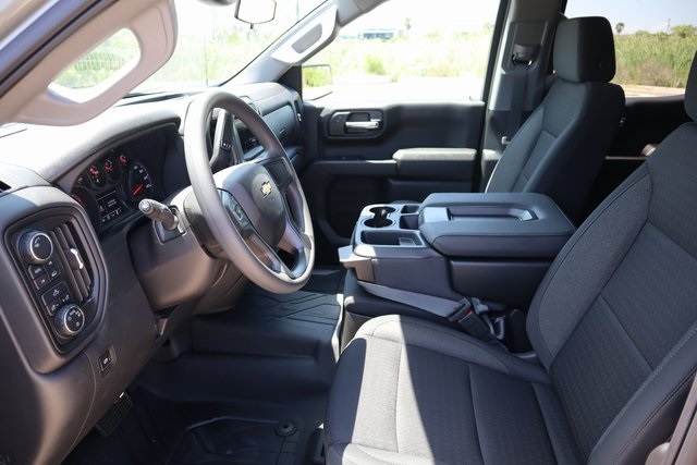 2025 Chevrolet Silverado 1500 Custom Gray at Classic Chevrolet Galveston