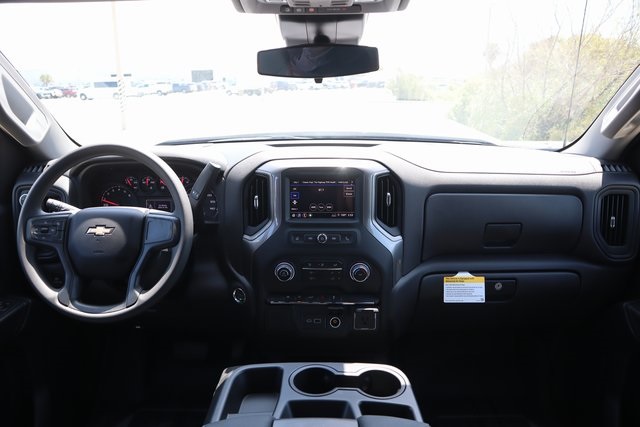2025 Chevrolet Silverado 1500 Custom Gray at Classic Chevrolet Galveston