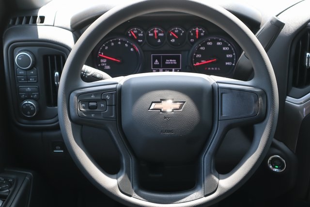 2025 Chevrolet Silverado 1500 Custom Gray at Classic Chevrolet Galveston