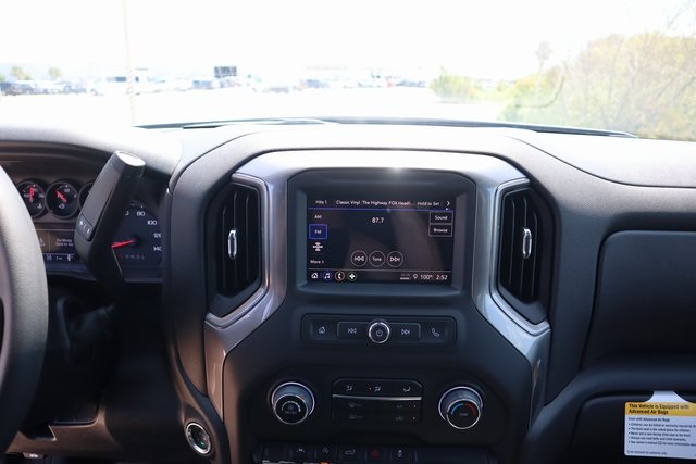 2025 Chevrolet Silverado 1500 Custom Gray at Classic Chevrolet Galveston