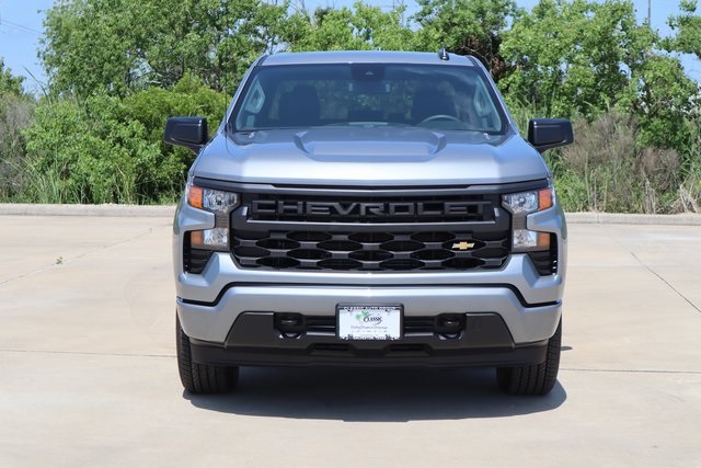 2025 Chevrolet Silverado 1500 Custom Gray at Classic Chevrolet Galveston