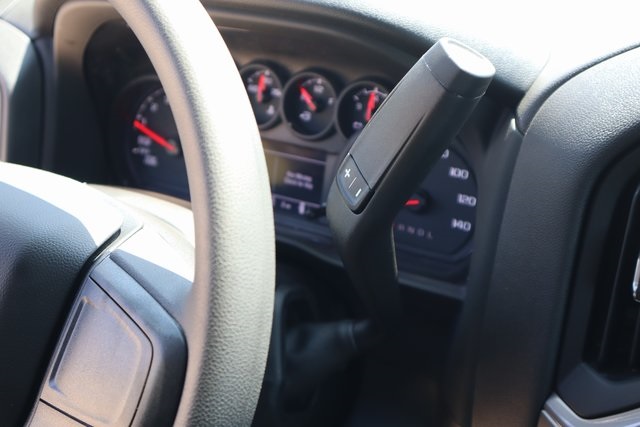 2025 Chevrolet Silverado 1500 Custom Gray at Classic Chevrolet Galveston