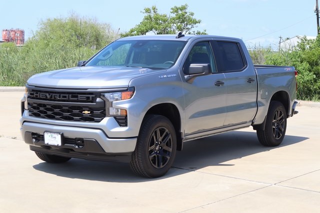 2025 Chevrolet Silverado 1500 Custom Gray at Classic Chevrolet Galveston
