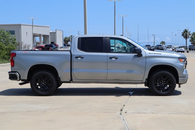2025 Chevrolet Silverado 1500 Custom Gray at Classic Chevrolet Galveston