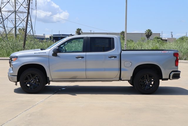 2025 Chevrolet Silverado 1500 Custom Gray at Classic Chevrolet Galveston
