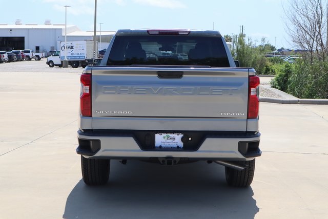 2025 Chevrolet Silverado 1500 Custom Gray at Classic Chevrolet Galveston