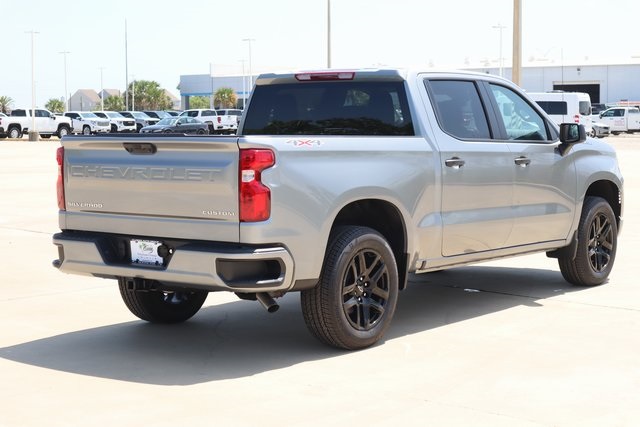 2025 Chevrolet Silverado 1500 Custom Gray at Classic Chevrolet Galveston