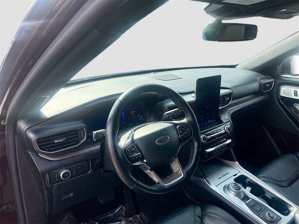 2023 Ford Explorer Platinum Red at Tom Peacock Cadillac