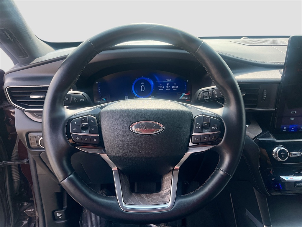 2023 Ford Explorer Platinum Red at Tom Peacock Cadillac