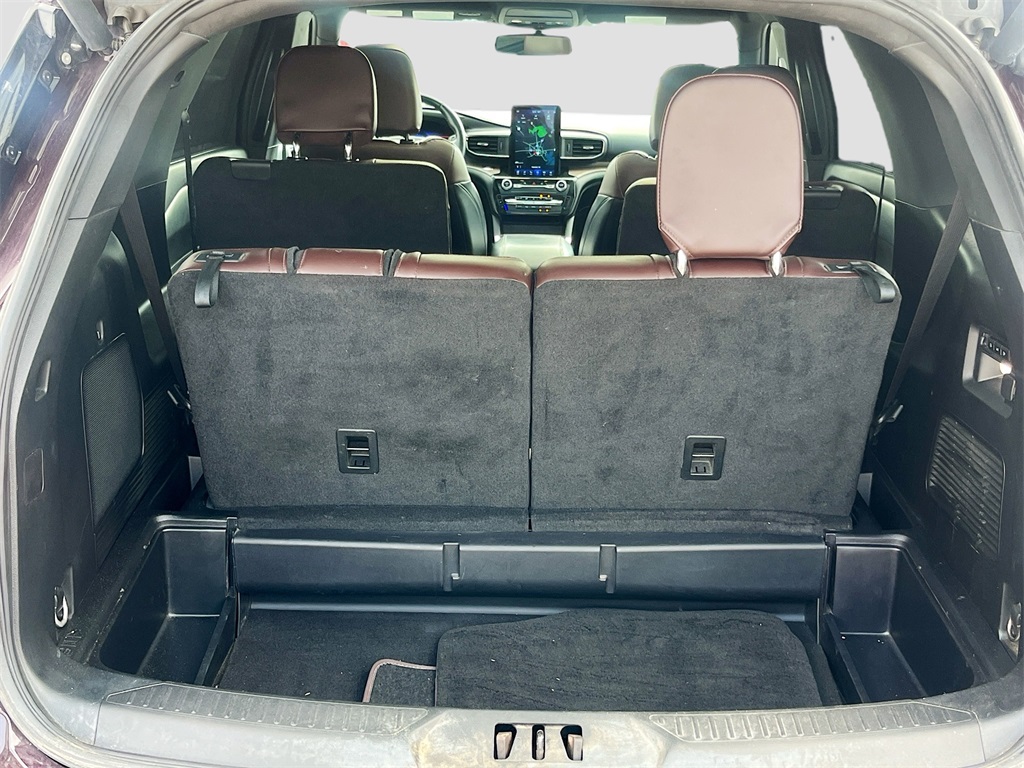 2023 Ford Explorer Platinum Red at Tom Peacock Cadillac