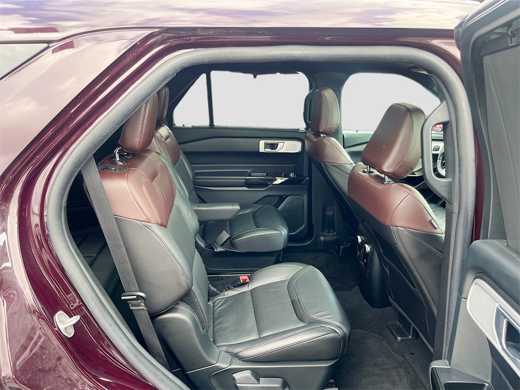 2023 Ford Explorer Platinum Red at Tom Peacock Cadillac