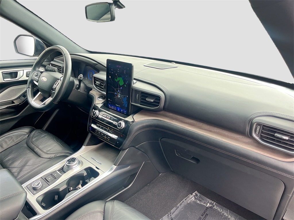 2023 Ford Explorer Platinum Red at Tom Peacock Cadillac