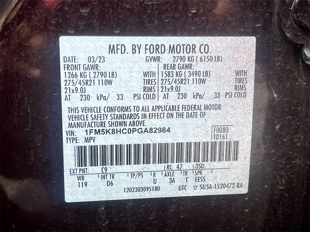 2023 Ford Explorer Platinum Red at Tom Peacock Cadillac