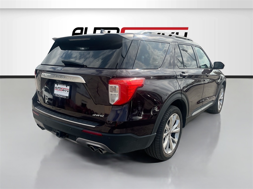 2023 Ford Explorer Platinum Red at Tom Peacock Cadillac