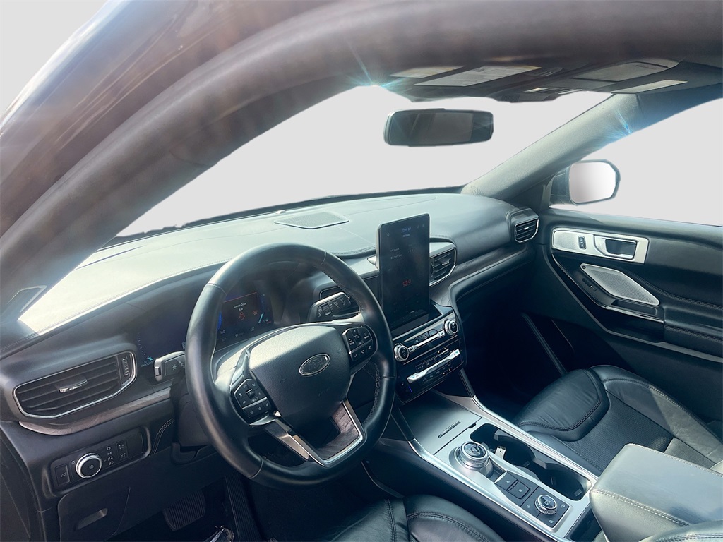 2023 Ford Explorer Platinum Red at Tom Peacock Cadillac