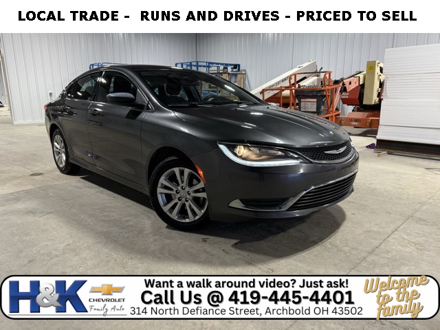 2015 Chrysler 200 Limited Sedan FWD