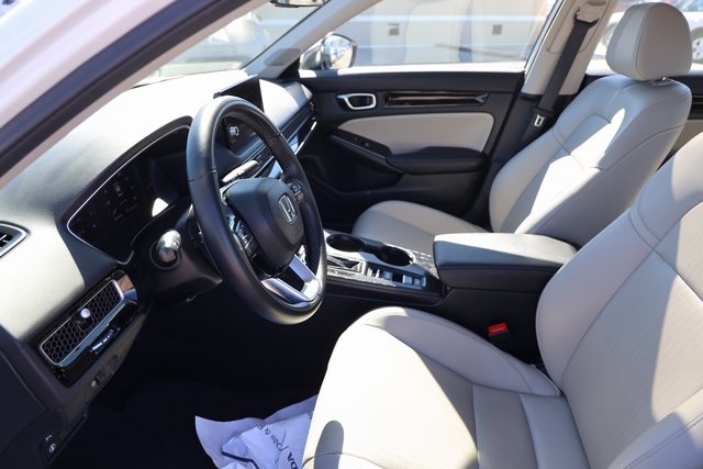 2024 Honda Civic Touring White at Shottenkirk Kia Fort Bend