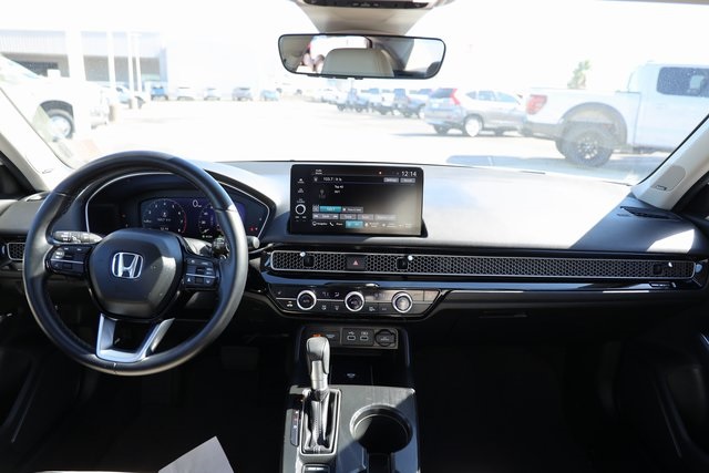 2024 Honda Civic Touring White at Shottenkirk Kia Fort Bend
