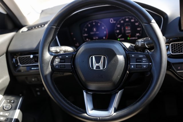 2024 Honda Civic Touring White at Shottenkirk Kia Fort Bend