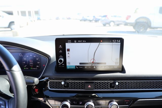 2024 Honda Civic Touring White at Shottenkirk Kia Fort Bend