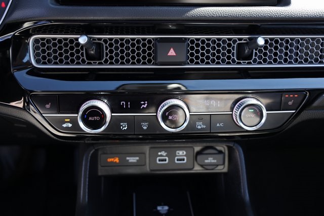 2024 Honda Civic Touring White at Shottenkirk Kia Fort Bend