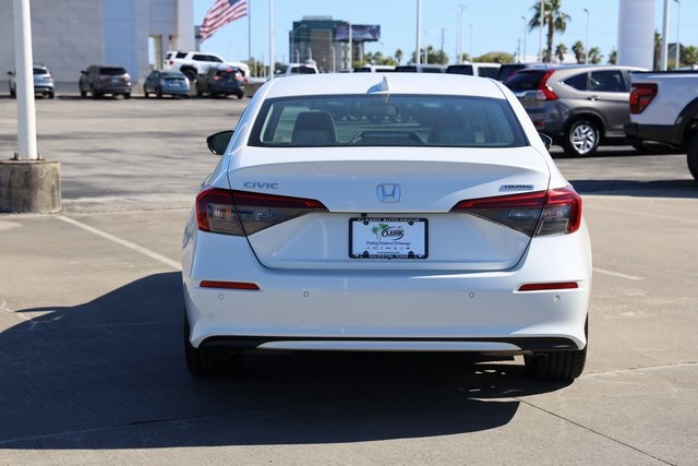 2024 Honda Civic Touring White at Shottenkirk Kia Fort Bend