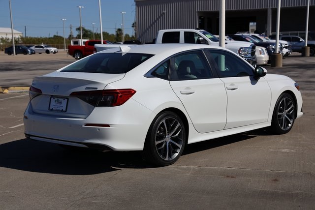 2024 Honda Civic Touring White at Shottenkirk Kia Fort Bend
