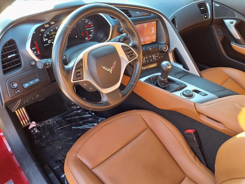 2015 Chevrolet Corvette Stingray Z51 Red at Classic Elite Chevrolet Sugar Land