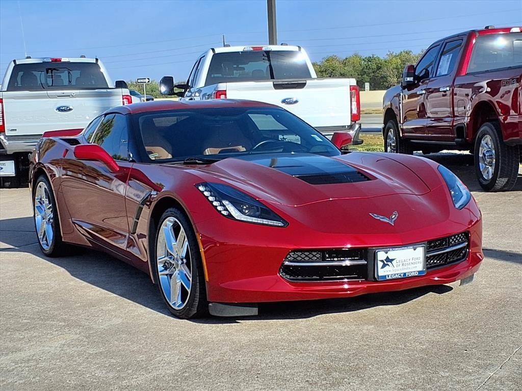 2015 Chevrolet Corvette Stingray Z51 Red at Classic Elite Chevrolet Sugar Land