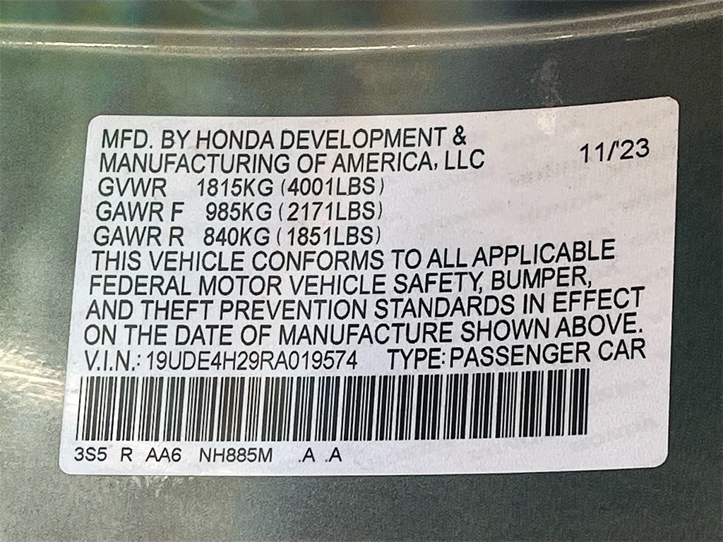 2024 Acura Integra Base Gray at Parkway Family Mazda