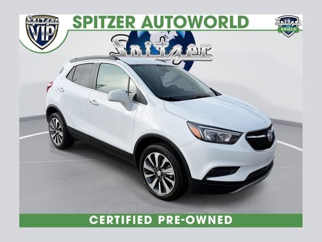 Summit White 2022 Buick Encore Preferred AWD SUV / Crossover All-Wheel Drive Automatic