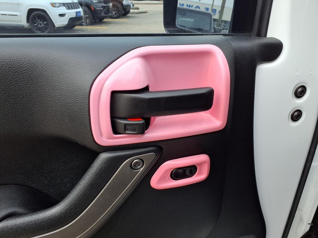 2018 Jeep Wrangler JK Unlimited Sport White at Wharton Ford