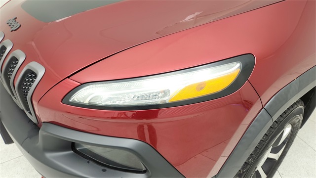 2014 Jeep Cherokee Trailhawk Red at Durrett Motor Company