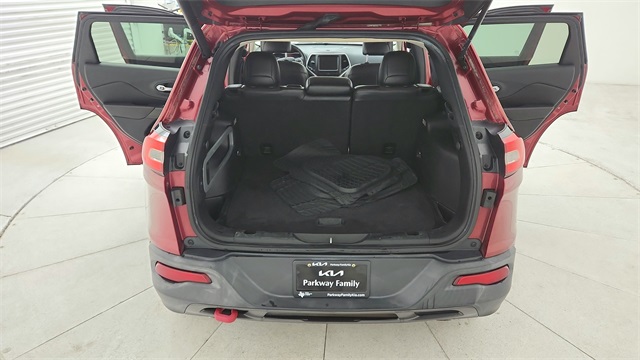 2014 Jeep Cherokee Trailhawk Red at Durrett Motor Company